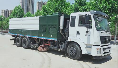 國(guó)六東風(fēng)后雙橋25噸洗掃車