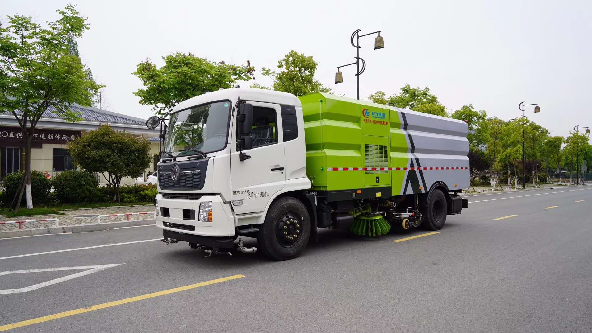 制造中國好產品－－國六東風天錦洗掃車