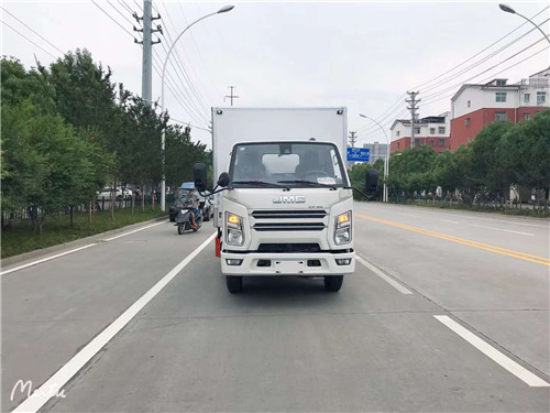 國六江鈴藍牌危貨廂式車現車推薦