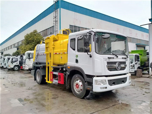 國六東風(fēng)D9餐廚垃圾車，10方國六餐廚垃圾車