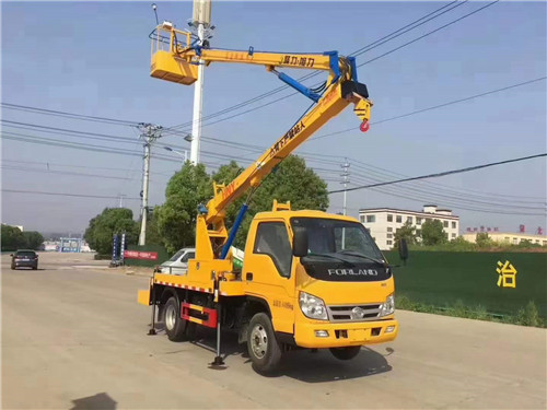 福田時代小卡3國六高空作業(yè)車