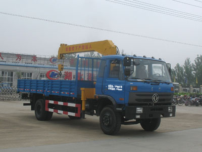 東風(fēng)153隨車起重運(yùn)輸車 6噸隨車吊