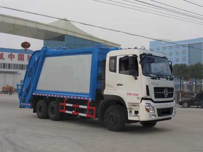 國五東風(fēng)天錦壓縮式垃圾車 