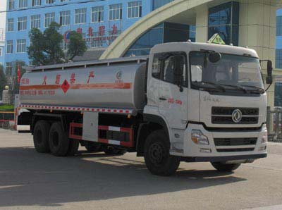 國五東風天龍后雙橋油罐車