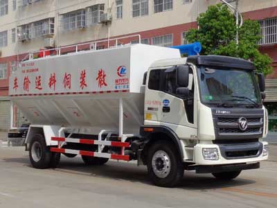 國五福田瑞沃散裝飼料運輸車 